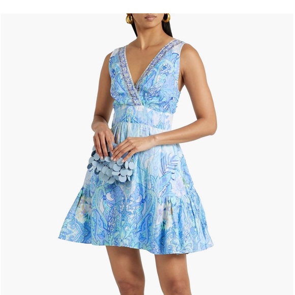 Camilla Dresses & Skirts - Camilla Sun Dress Fit an Flare size XL NWT